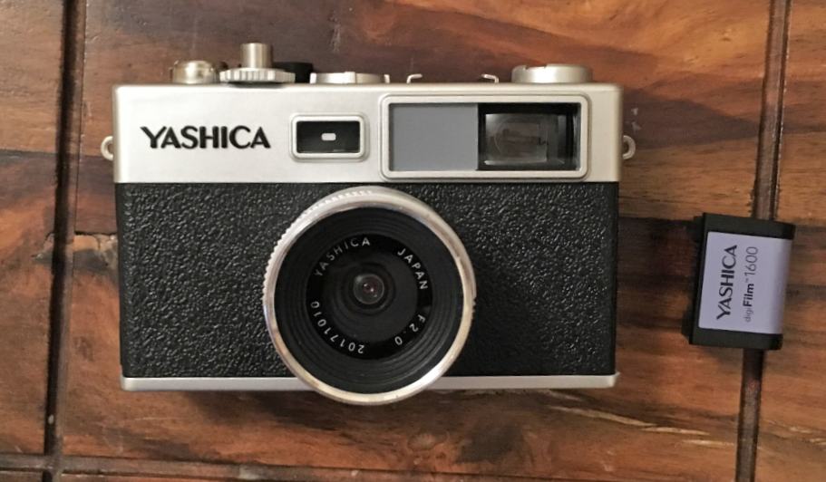 Yashica Y35 with 1600 ISO DigiFilm module