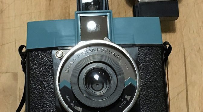 Lomography Diana Instant Square with Diana F+ flash