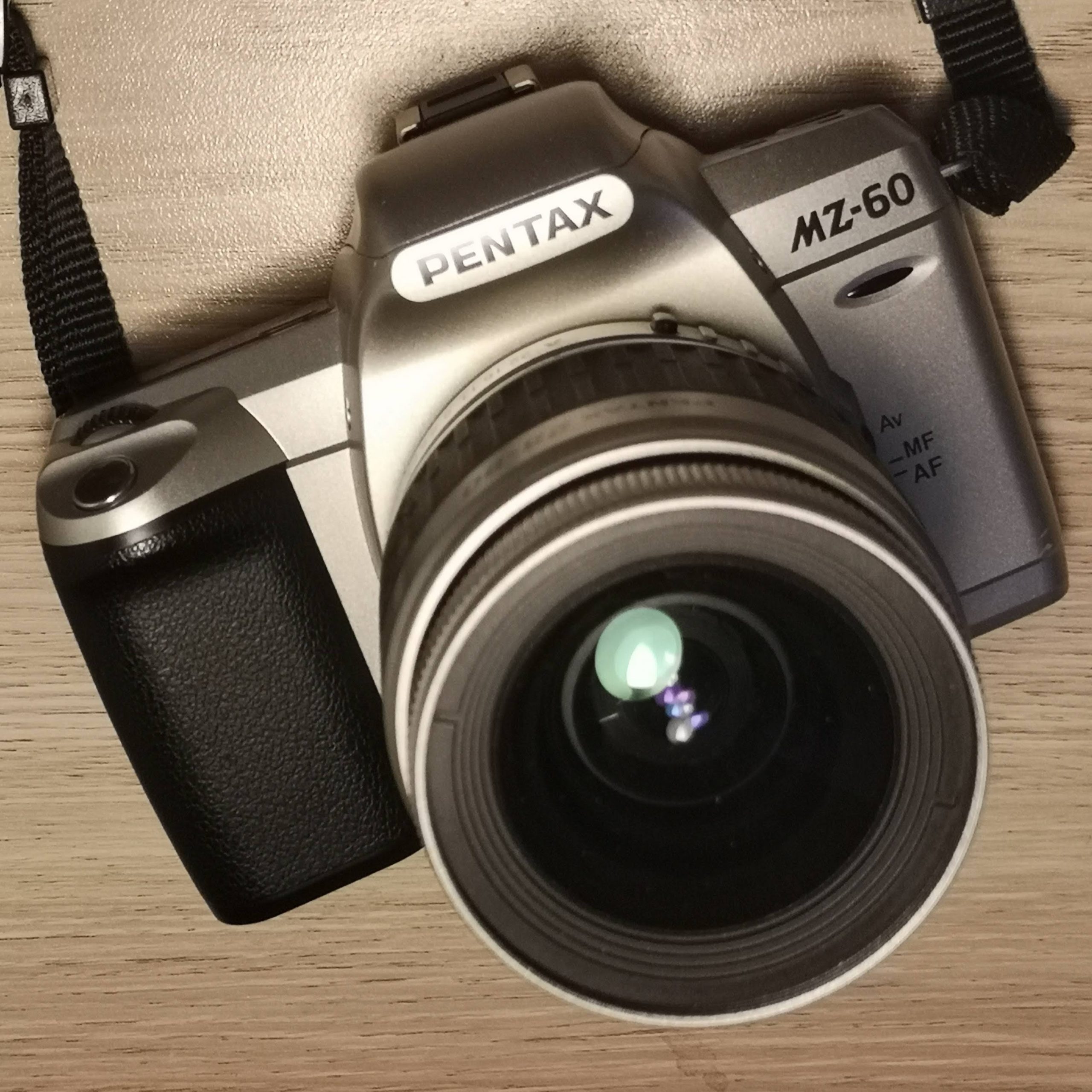 Pentax MZ-60 with Pentax SMC FA 28-90mm kit lens