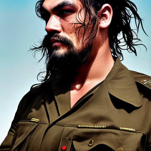 Officer Momoa - A.I. Generated