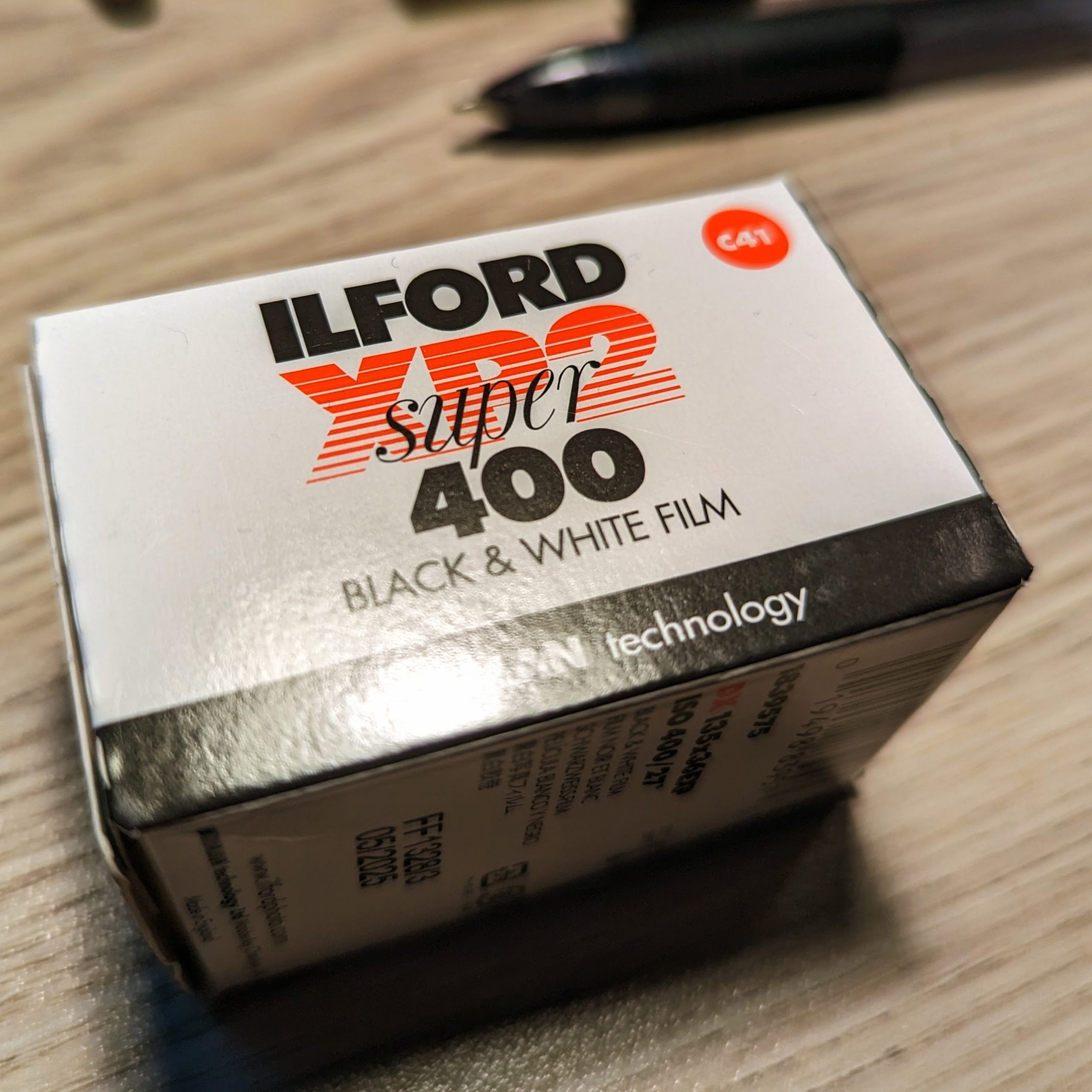 Ilford XP2 Super 35mm Box