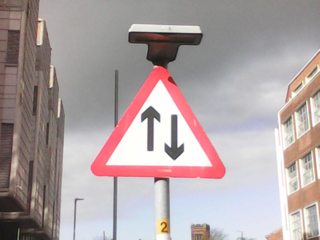 Street sign captured on no brand Kids Camera
