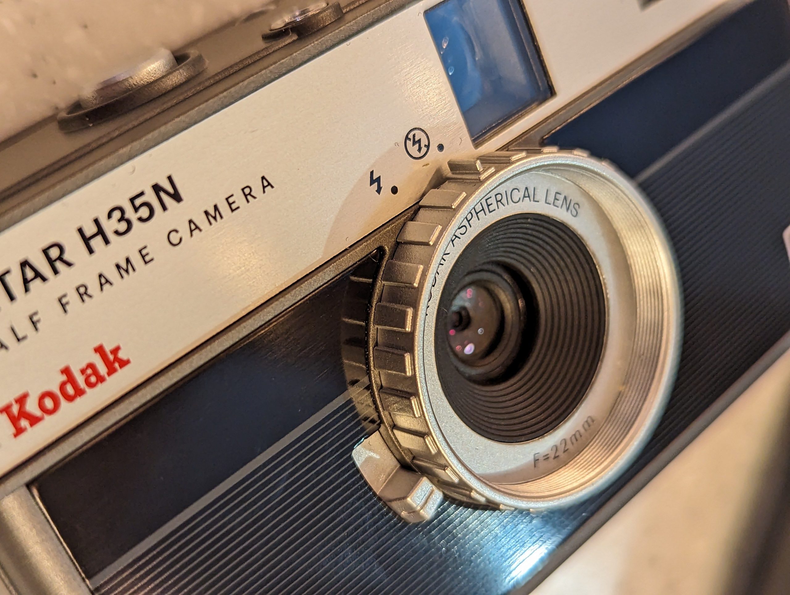 Lens of the Kodak Ektar H35N