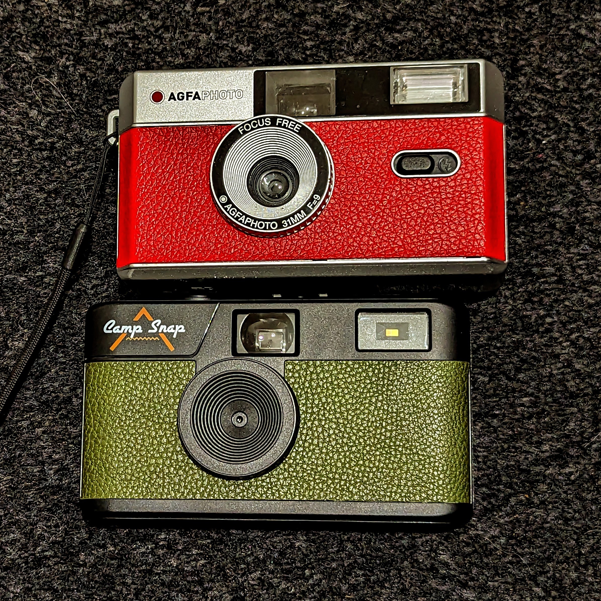 Agafphoto Analogue and Camp Snap cameras