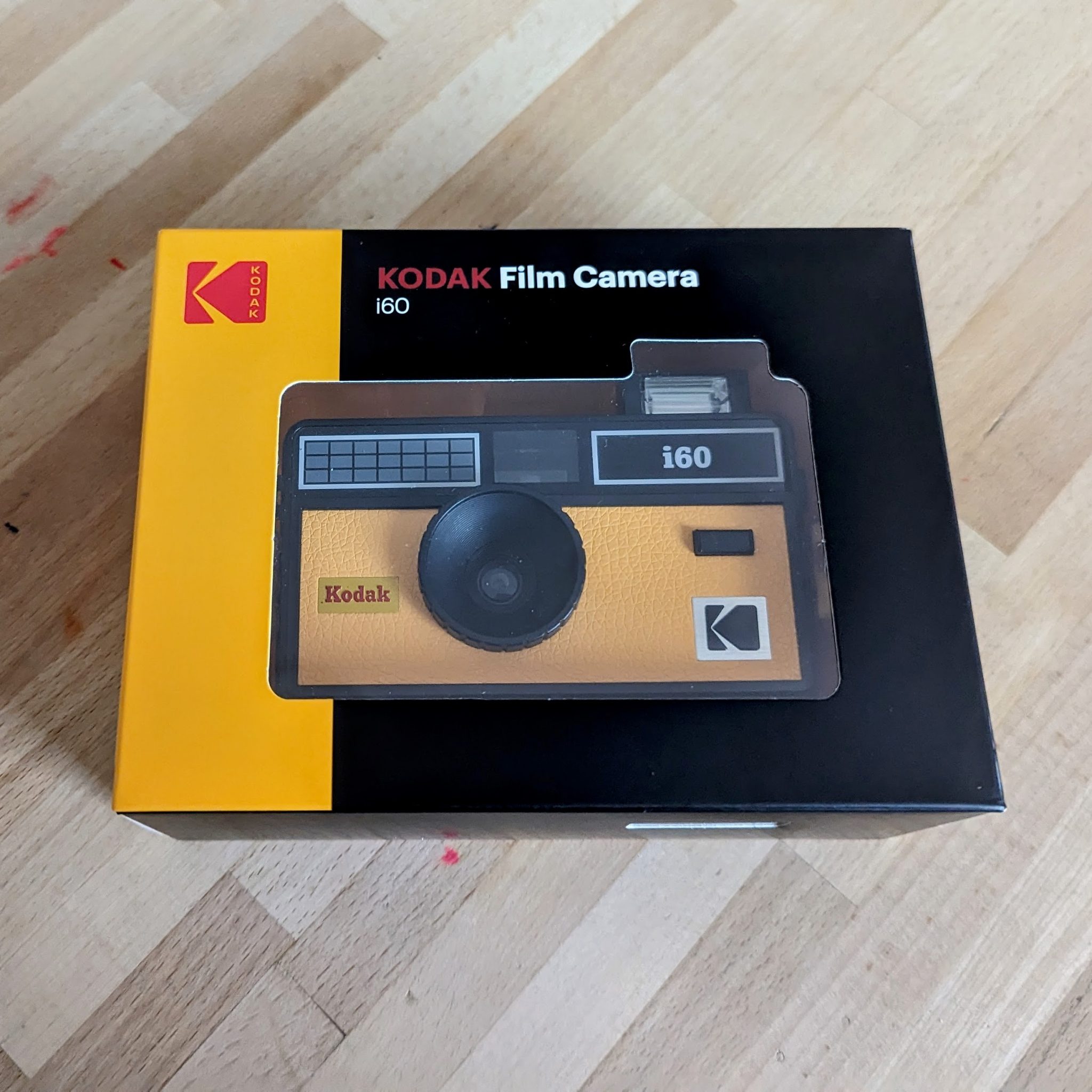 Kodak i60 camera in box