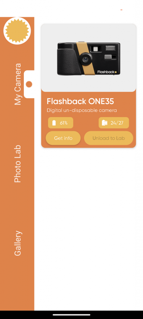 The Flashback Android app ~Jan 2024