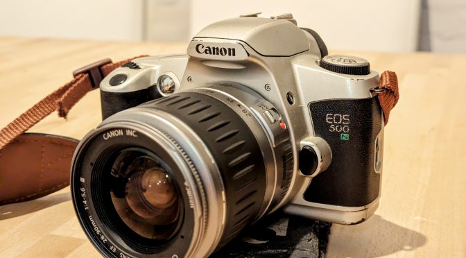 SLR for a Quid in 2024 ?  – Canon EOS 500N (Rebel G/New Kiss)
