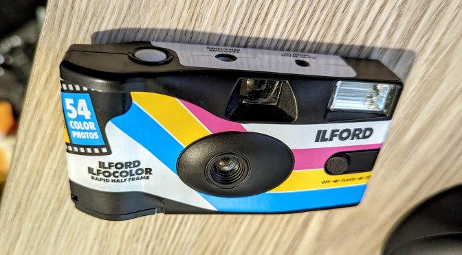 A wee half to go – The Ilford Ilfocolor Rapid Half-Frame disposable