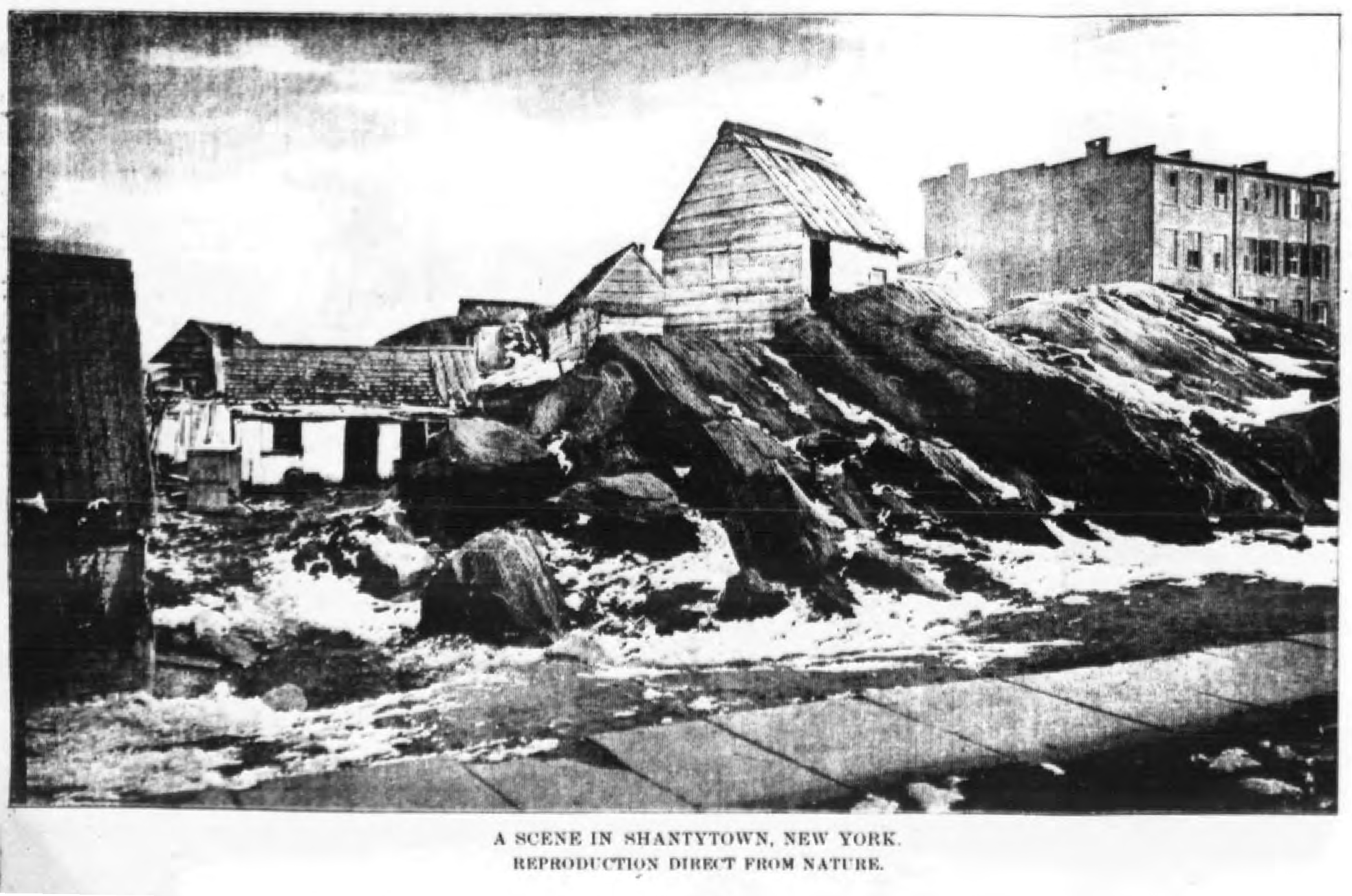 first daily news photograph print from The daily Graphic 1880