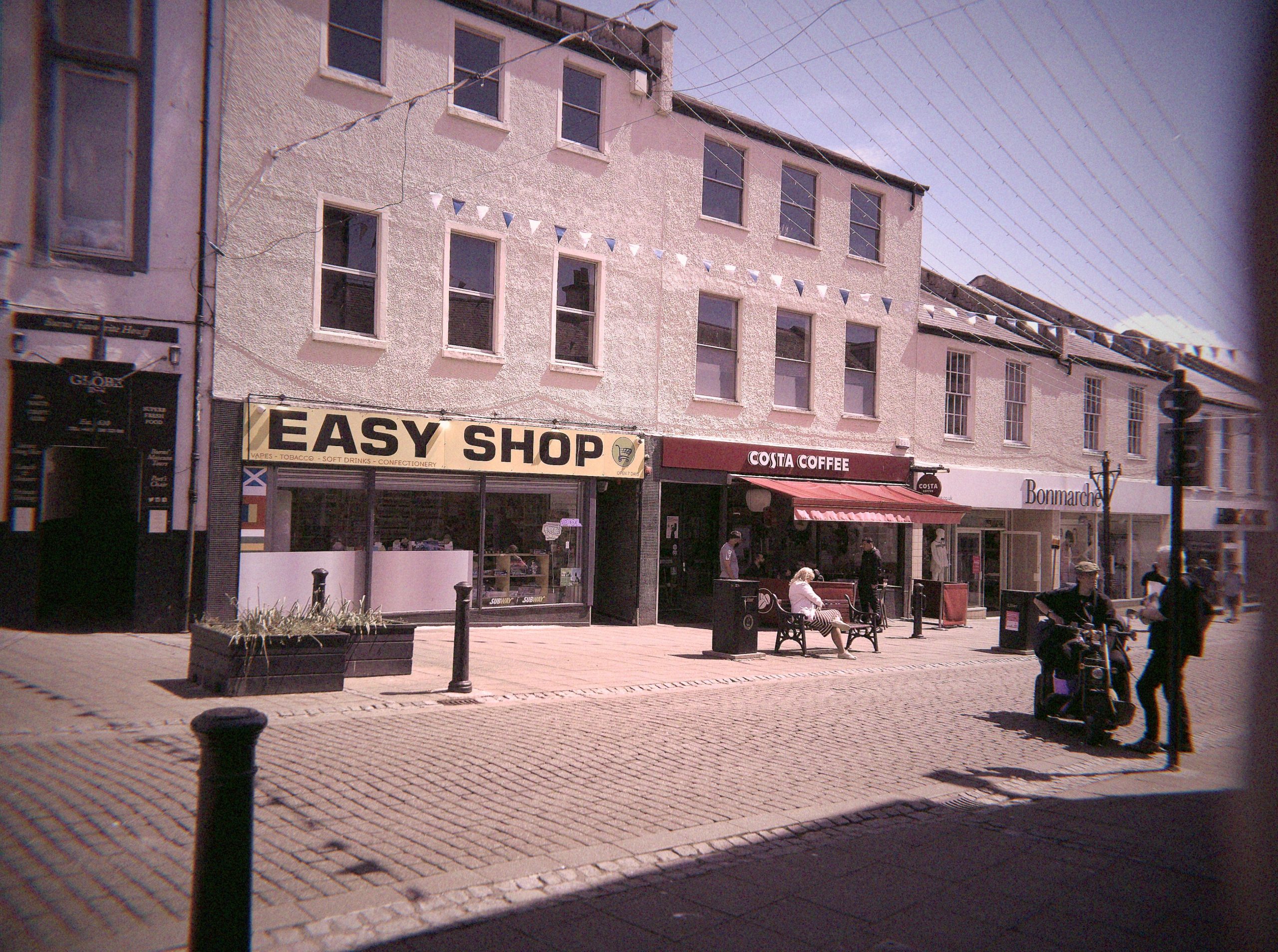 sample image with Flashback Beta filter. Flashback ONE35 V2. Dumfries 2026