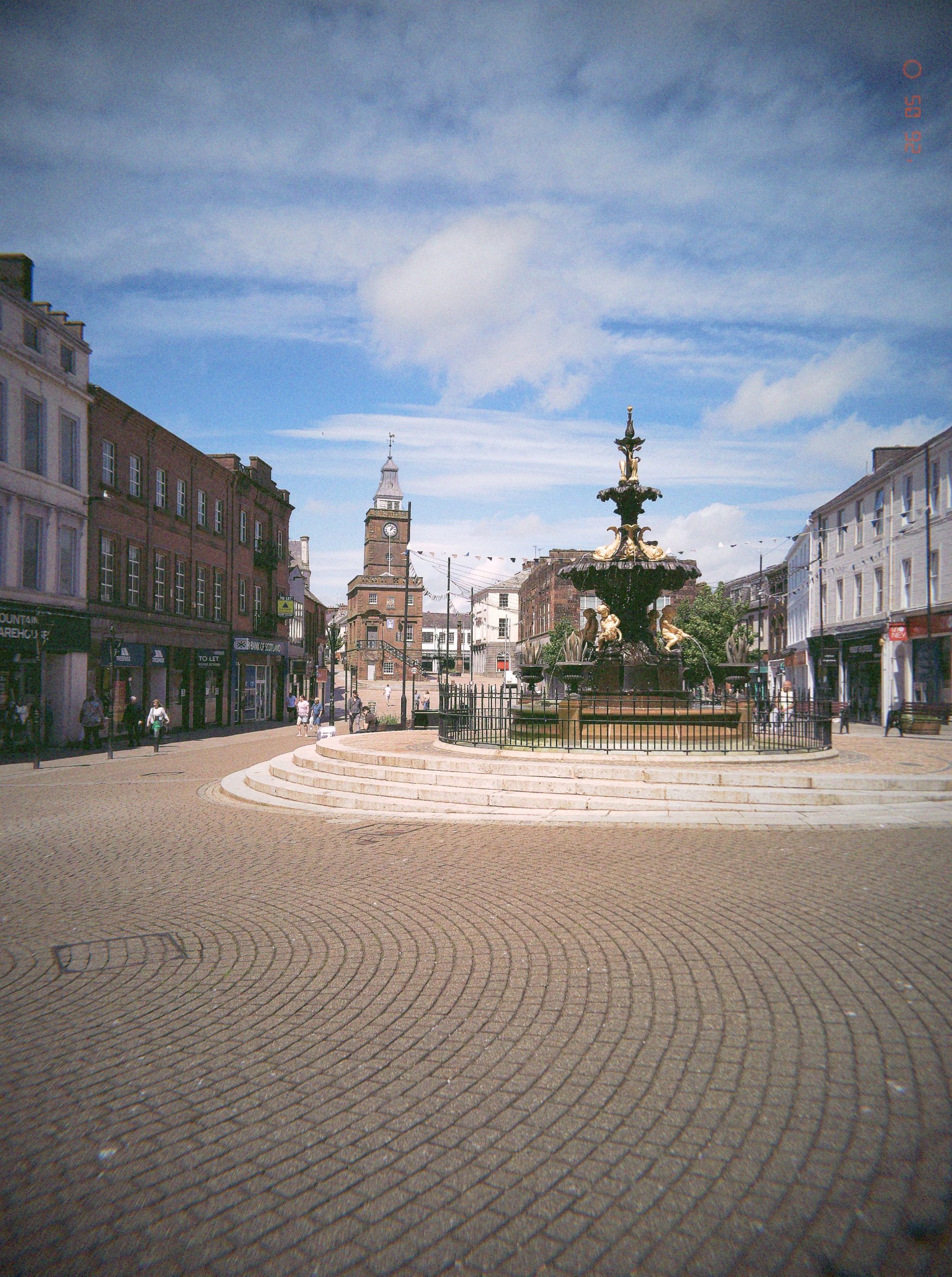 Dumfries town Centre, Flashback ONE35 V2. May 2026