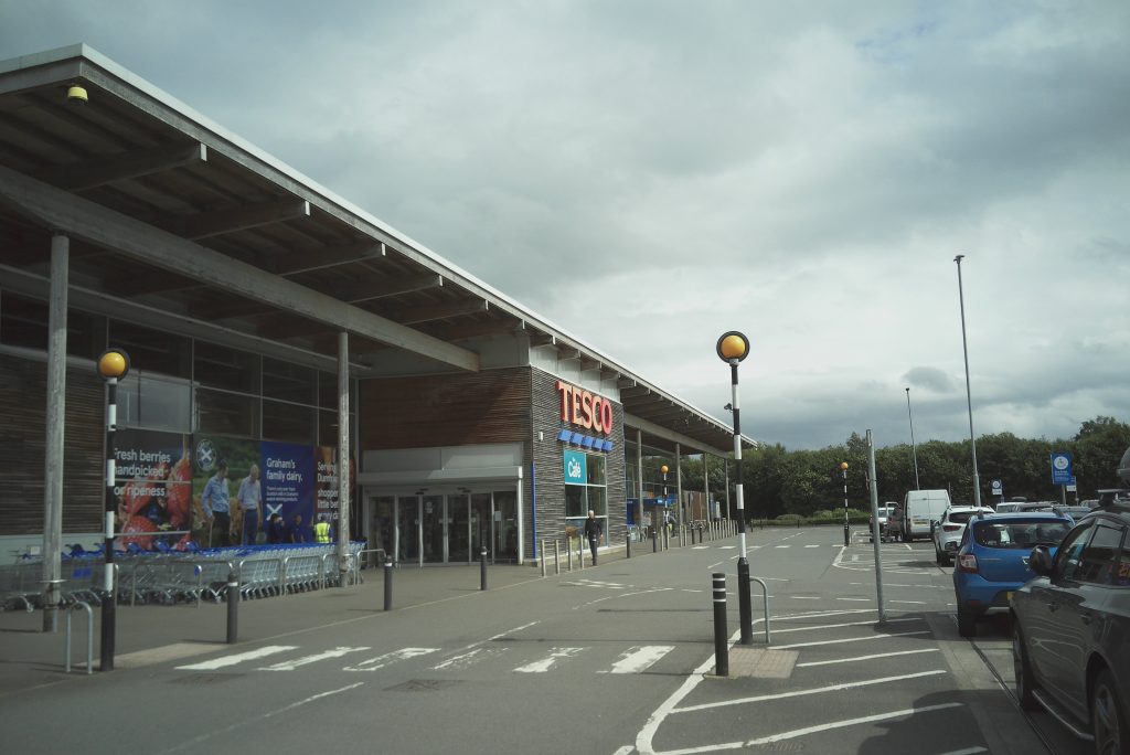 Tesco Lockerbie road. Rewindpix PS135. 2026