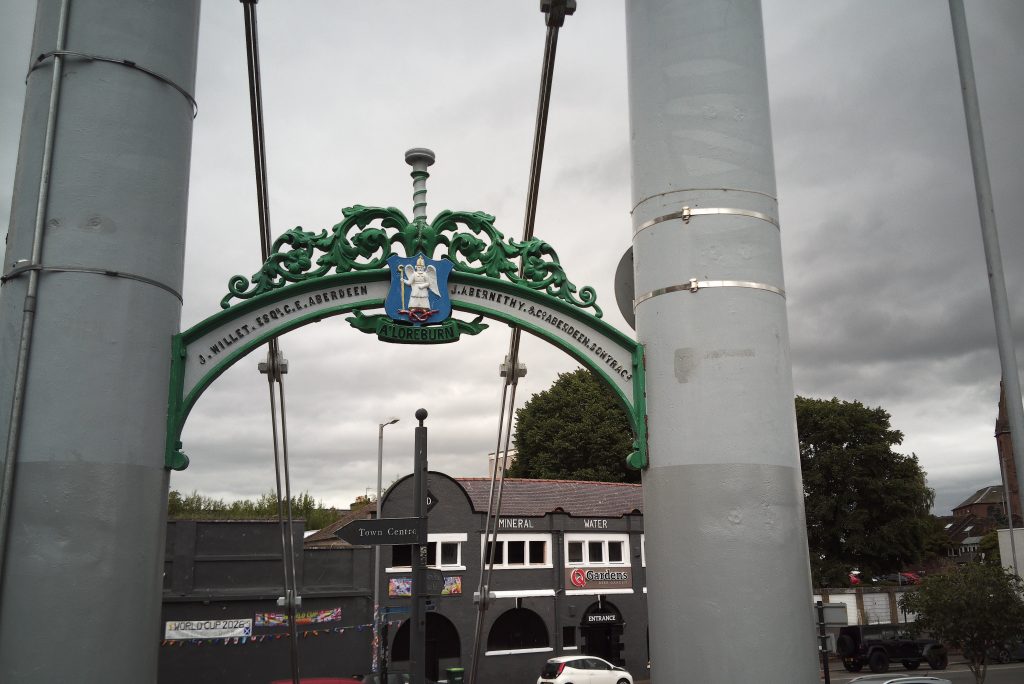 Suspension Bridge detail, Rewindpix unfiltered 2026